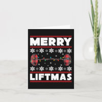 Merry Liftmas Spaß Weihnachts-Gym Workout Fitness