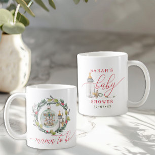 Merry Little Baby Shower Mama-to-Be Keepake Tasse