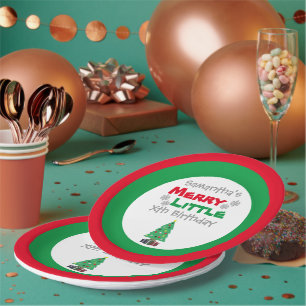 Merry Little Birthday Paper Teller