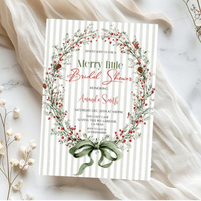  Merry little botanical Bridal shower Invitation Einladung (Von Creator hochgeladen)