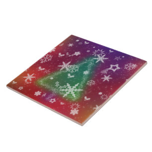 Merry Little Christmas Decorative Tile / Trivet Fliese