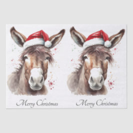 Merry Little Christmas Donkey, Brauch Seidenpapier