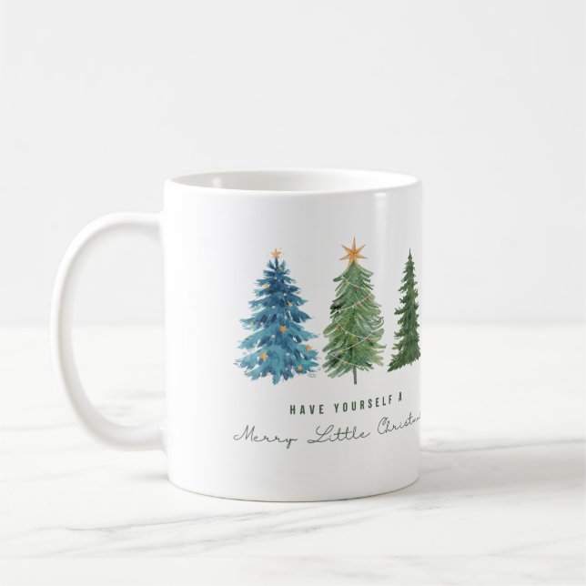 Merry Little Christmas Tasse (Links)