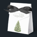 Merry Little Christmas Tree Baby Shower Geschenkschachtel<br><div class="desc">Diese geschlechtsneutrale "Merry small Baby Shower" Weihnachtsduschbox mit einem Weihnachtsbaum in Aquarell. Personalisieren Sie es für Ihre Bedürfnisse. In meinem Geschäft finden Sie passende Produkte.</div>