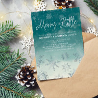 Merry Little Snowflakes Baby Dusche