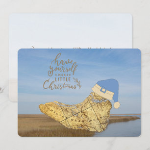 Merry Lowcountry Christmas Hilton Head Insel Karte