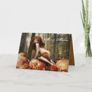 Merry Mabon Feiertagskarte