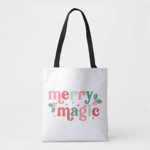 Merry Magic - farbenfrohe Weihnachtstypografie