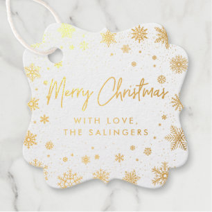 Merry Magic   Weihnachts-Snowflake-Geschenktasten Geschenkanhänger