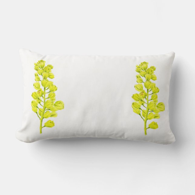 'Merry Maples' auf einem Lumbalkissen (II) Lendenkissen (Vorderseite)