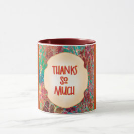 Merry Marigold Autumn Dankbarkeit Latte Tasse
