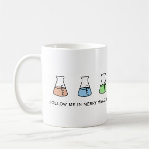 Merry Measure Chemistry Science Erlenmeyer Holiday Kaffeetasse