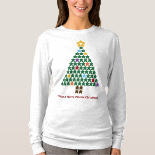 Merry Meeple Christmas Tree Womens Shirt
