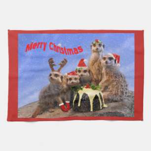 Merry Meerkats Küchentücher