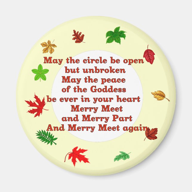 Merry Meet Magnet (Vorne)
