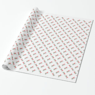 Merry Meewy Christmas Geschenkpapier
