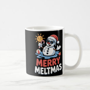 Merry Meltmas Snowman Xmas im Juli Kaffeetasse