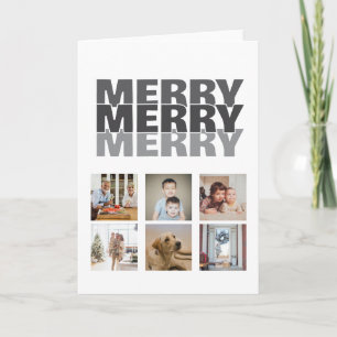 Merry Merry Foto Weihnachten Personalisiert