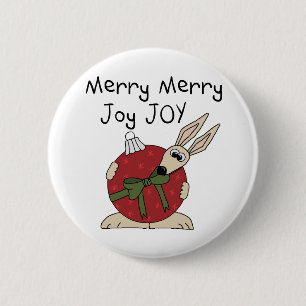 Merry Merry Joy Joy Tshirts und Geschenke Button