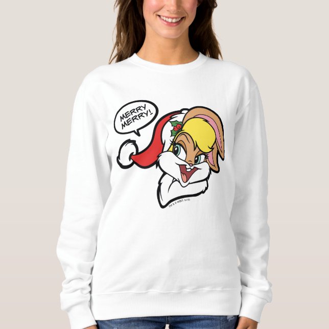 "Merry Merry" Lola Bunny Sweatshirt (Vorderseite)