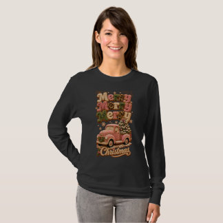Merry Merry Merry blk Damen Sweatshirt wte T-Shirt