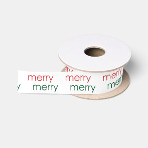 Merry Merry Satinband