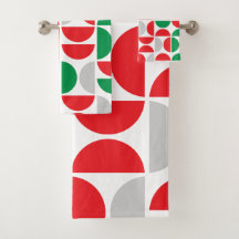 Merry Mid Century Holiday Tiles