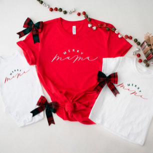Merry Mini Niedlich Script Baby Weihnachtsanzug Strampler