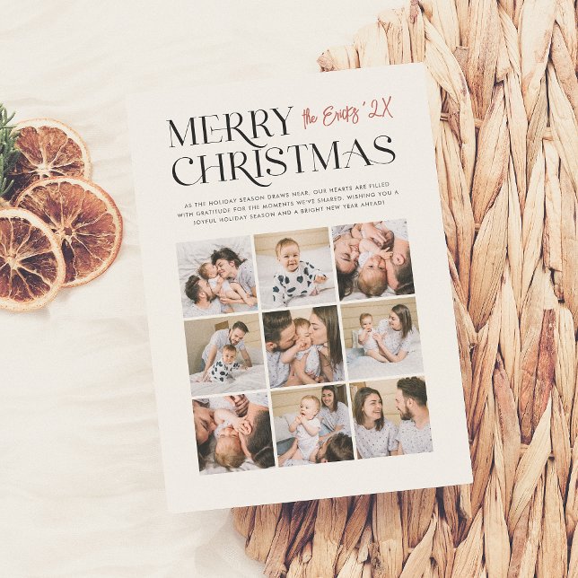 Merry Moments | Moderne Weihnachten 9 FotoCollage (Von Creator hochgeladen)