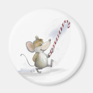 Merry Mouse Moe Magnet