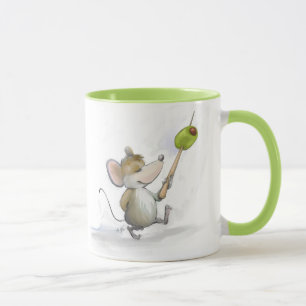 Merry Mouse Moe mit Olive Tasse