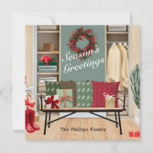 Merry Mudroom Scene
