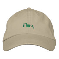Merry Navy Jolly Vibes Timeless-Adjustable-Hat