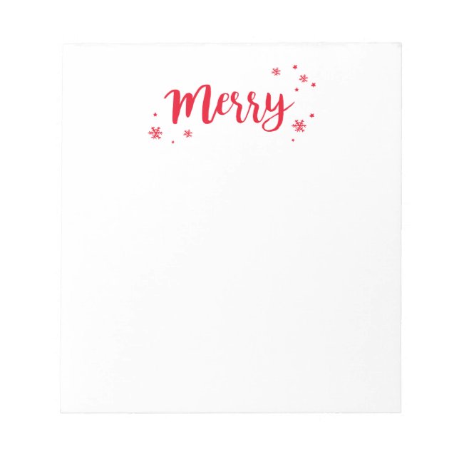Merry Notizblock (Vorderseite)