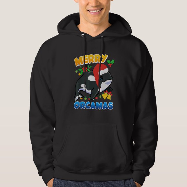 Merry Orcamas Orca Whale Hoodie (Vorderseite)