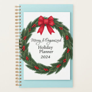 Merry & Organized: Urlaubsplaner 2024 Planer