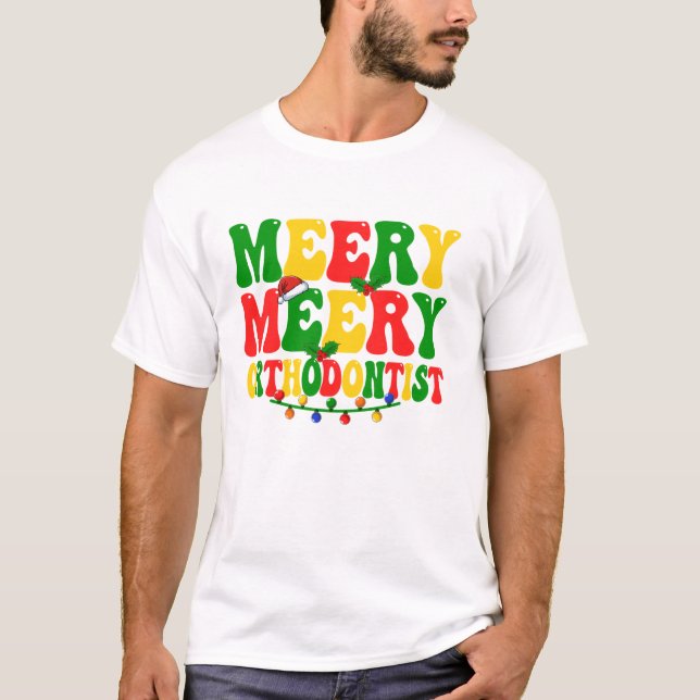 Merry Orthodontist Dental T-Shirt (Vorderseite)
