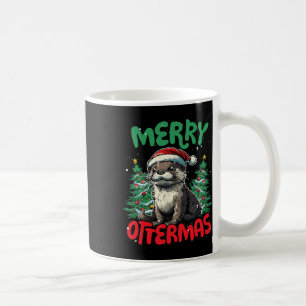 Merry Ottermas Funny Christmas Duck Lover Kaffeetasse