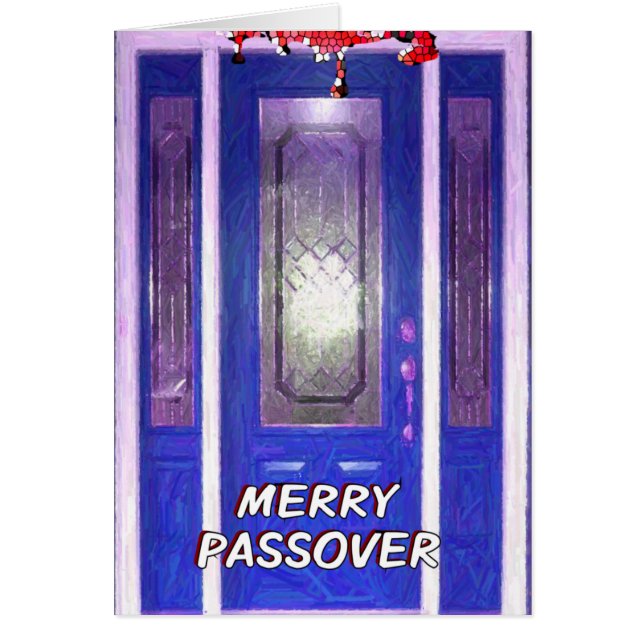 Merry Passover Card (Vorne)