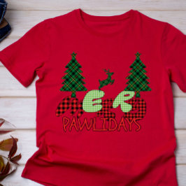 Merry Pawlidays Dog Lover T-Shirt