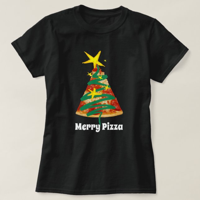 MERRY PIZZA T-Shirt (Design vorne)