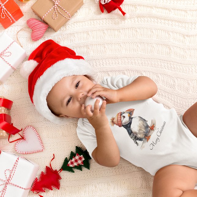 Merry Puffin, Brauch Baby Strampler (Von Creator hochgeladen)