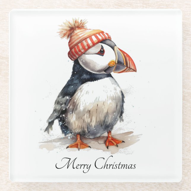 Merry Puffin, Brauch Glasuntersetzer (Vorderseite)