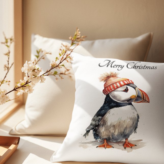 Merry Puffin, Brauch Kissen (Von Creator hochgeladen)