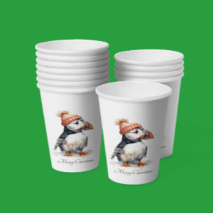 Merry Puffin, Brauch Pappbecher