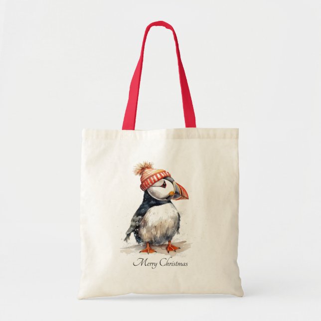 Merry Puffin, Brauch Tragetasche (Vorne)