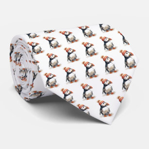 Merry Puffin Krawatte