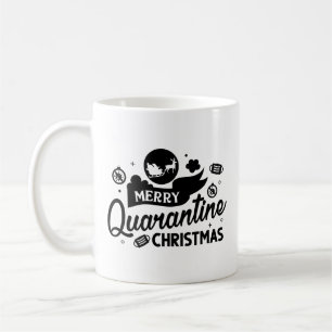Merry Quarantine Christmas Kaffeetasse