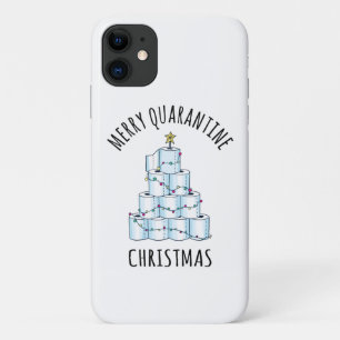 Merry Quarantine Christmas Tree Toilettenpapier Case-Mate iPhone Hülle