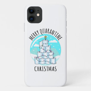 Merry Quarantine Christmas Tree Toilettenpapier Case-Mate iPhone Hülle